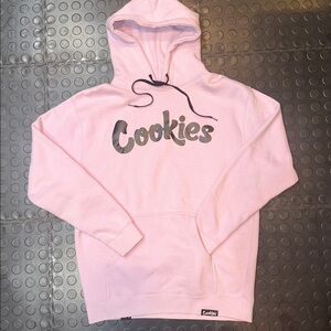 Cookies Pink Hoodie L